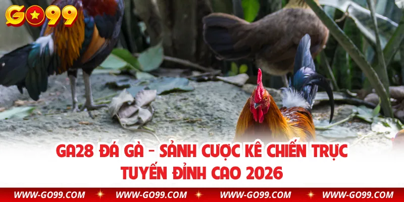GA28 Đá Gà - Sảnh Cược Kê Chiến Trực Tuyến Đỉnh Cao 2026